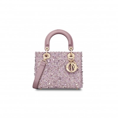 DIOR LADY DIOR BAG M0531OIBI-M01I (20*17*8cm)